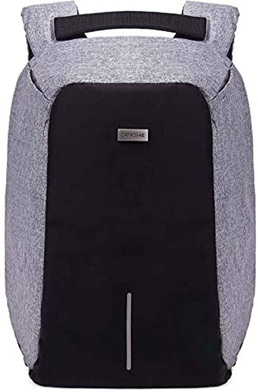 داتا زون شنطة ظهر لحمل اللاب توب في العمل وعند التنقل، خفيفة الوزن ومضادة للسرقة، لطلاب الكليات والنساء والرجال، تناسب لاب توب ونوت بوك مقاس اقل من 15.6 بوصة، للجنسين، بلون رمادي Dz-1030