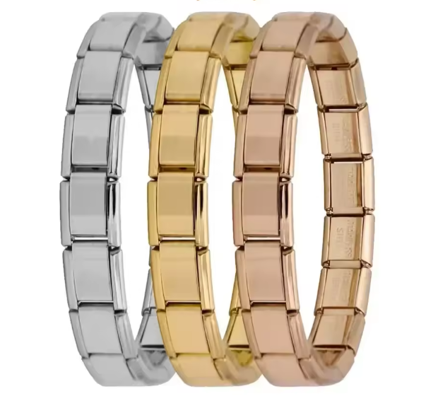 سوار Hapiship للنساء – سحر إيطالي بعرض 9 ملم من الفولاذ المقاوم للصدأ