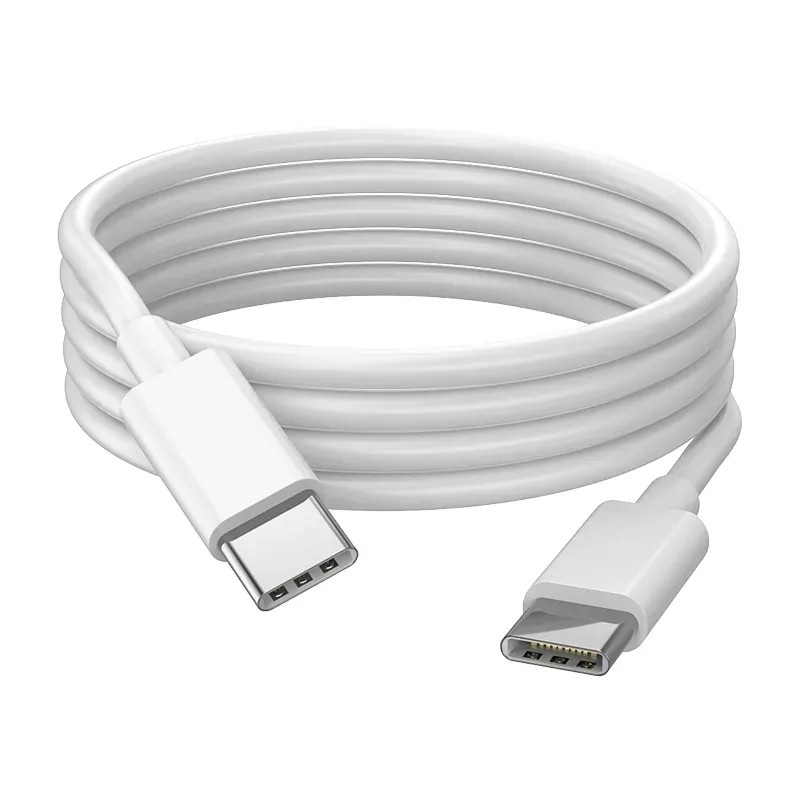 Quick Charging 1M 3FT USB C to Type c PD Cable Chargers Cables For Samsung Galaxy S22 S23 S24 Utral Huawei Xiaomi Htc lg Android phone White Wire