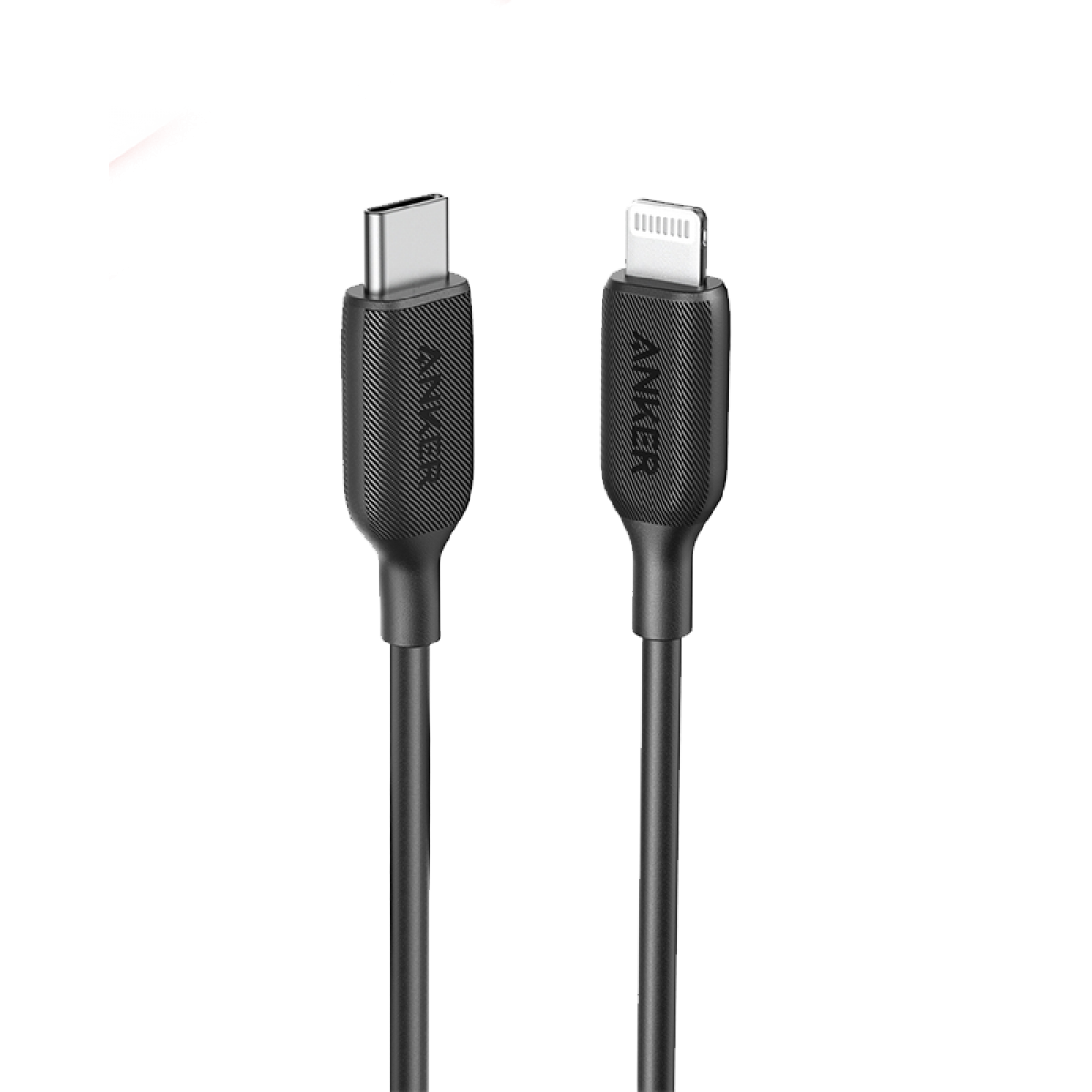 انكر كيبل من مخرج يو اس بي C الى ايفون مقاس 1.8 متر لون اسود – A8833H11