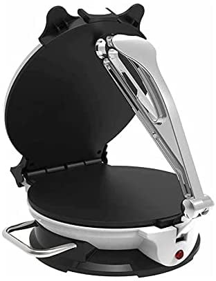 ماكينة صنع التورتيلا الكهربائية جانو بقدرة 1000 وات E05304 أسود / فضي / أبيض