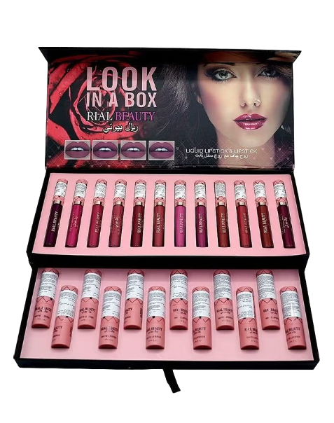 محموعة رويال بيوتي 24 احمر شفاة