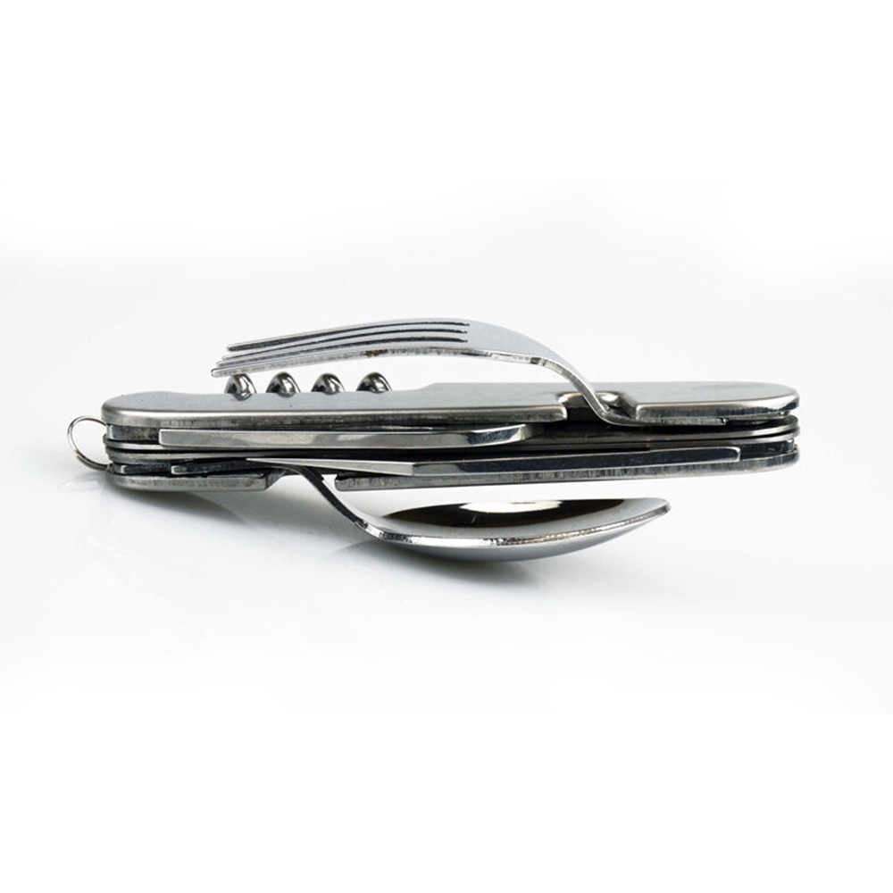 طقم ادوات مائدة قابلة للطي 6 في 1