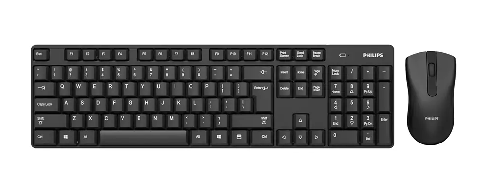 فيليبس , لوحة مفاتيح لاسلكية مع فأرة ضوئية كومبو 2G , فيليبس keyboard