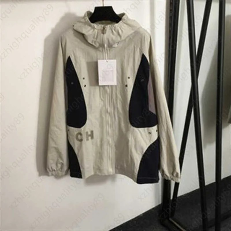 معطف الخندق النساء معاطف المعاطف متوسطة الطول ملصقات رسائل مطبوعة اللون مطابقة