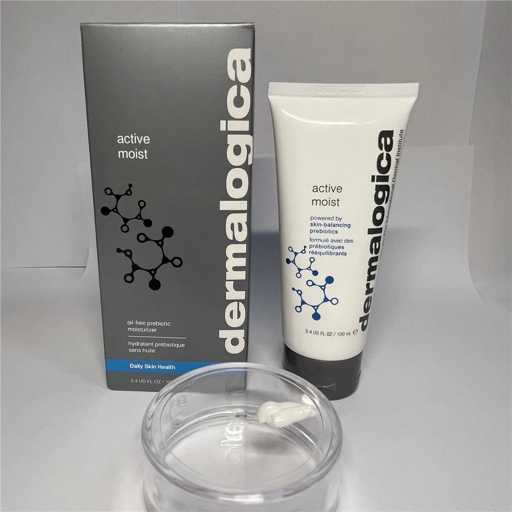 100ml Dermalogica active moist moisturizer Creams Skin Care Face Cream Cosmetics Fast Free Shipping Face Care High Quality Lotion 34oz W251030