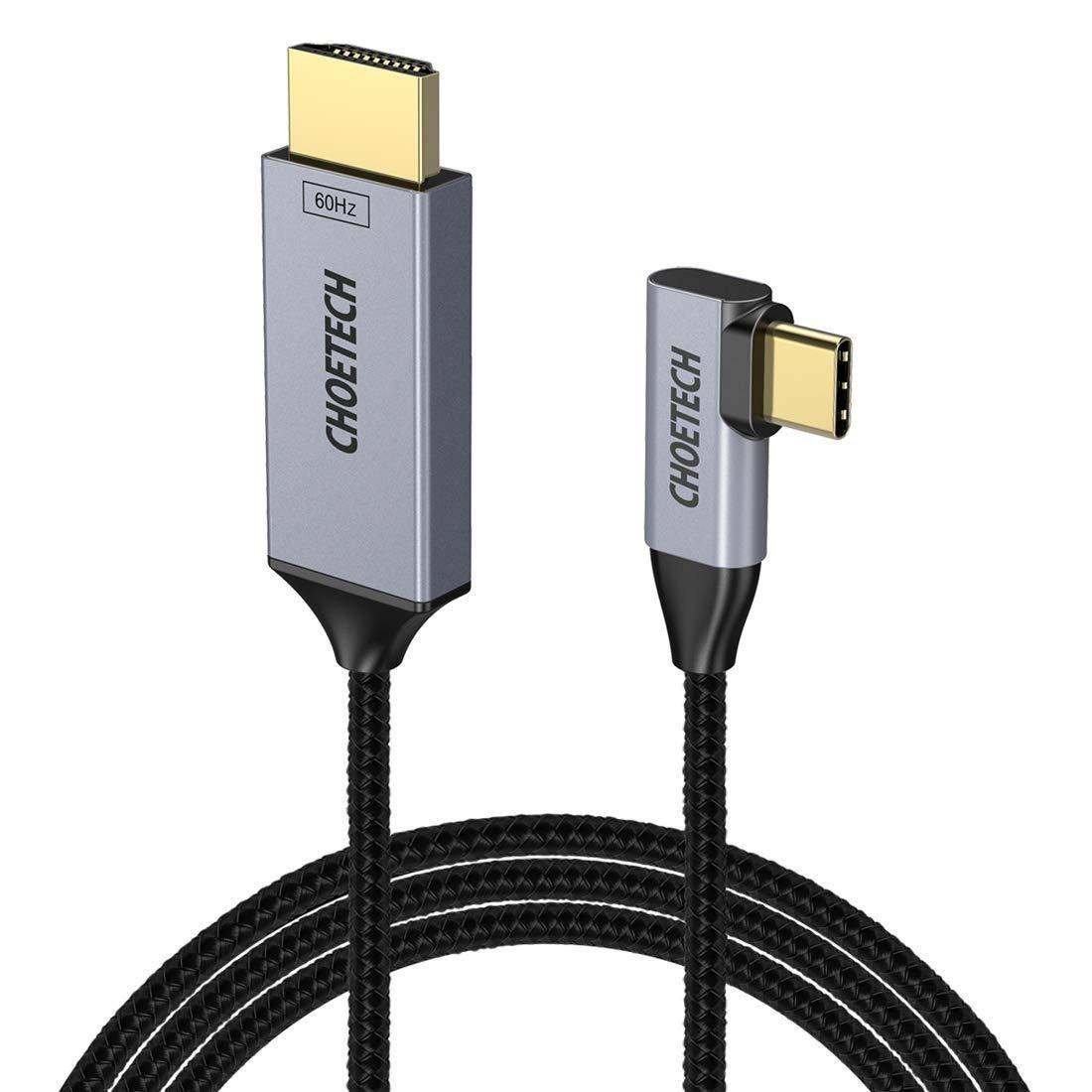 كابل تشويتك HDMI الى HDMI رابل 4K طول 1.8 متر -أسود